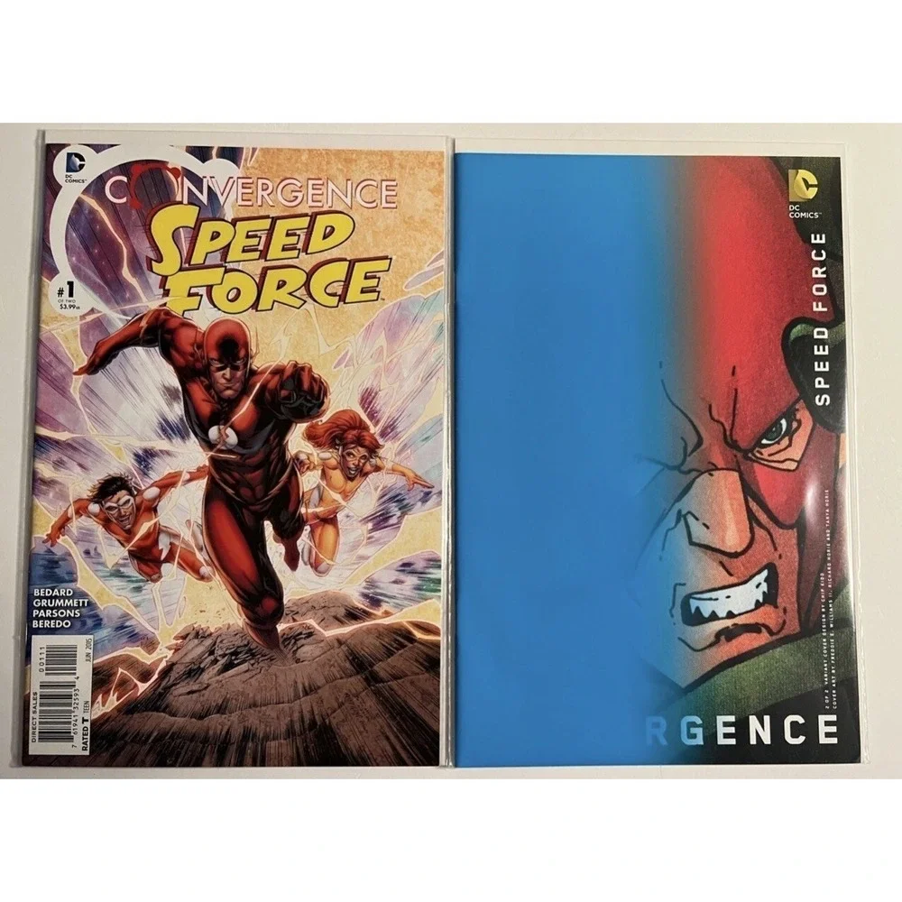 Speed Force : Convergence #1 #2‎ ( Variant Cover )  DC 2015 Comic Books